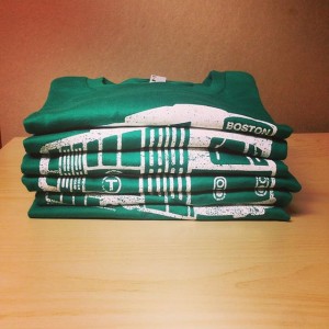 Boston MBTA Shirt - Sidetrack Products