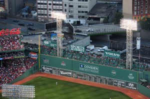 St. Patty's Green Monster boston.redsox.mlb.com