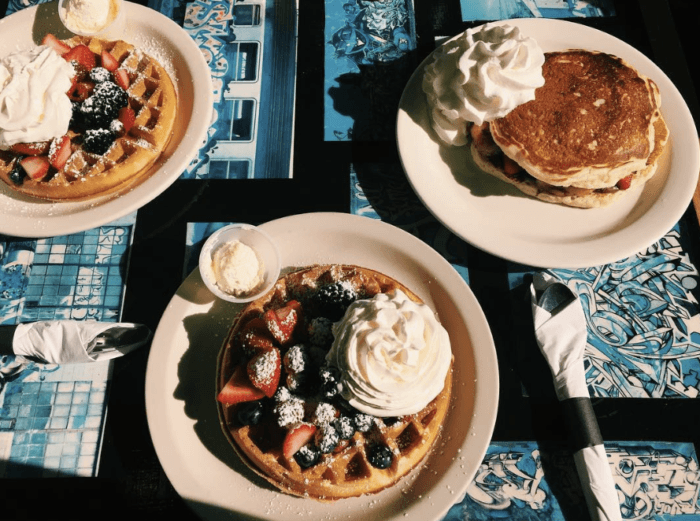waffles and pancakes