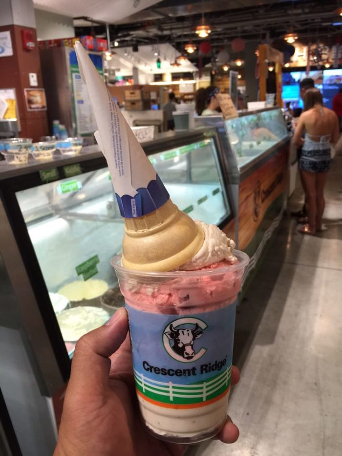 ice cream from crescent ridge