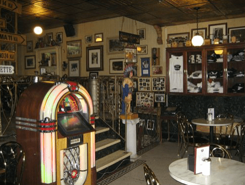 interior of caffe vittoria