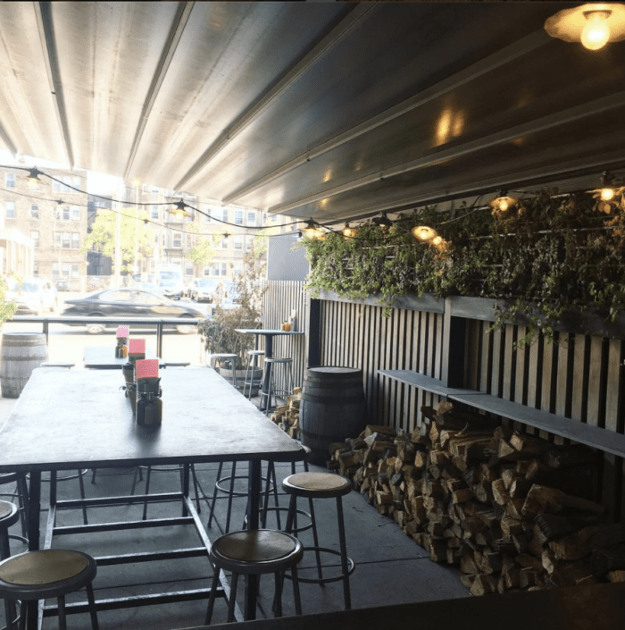 beer garden
