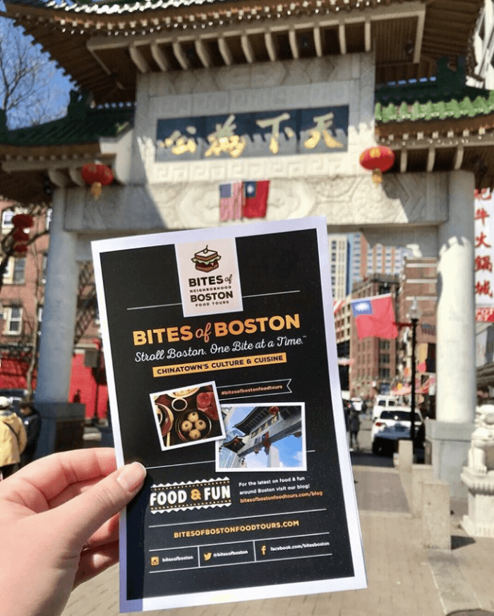 flyer and chinatown gate