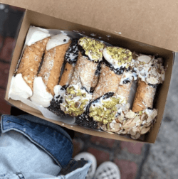 cannolis from modern pastry boston ma