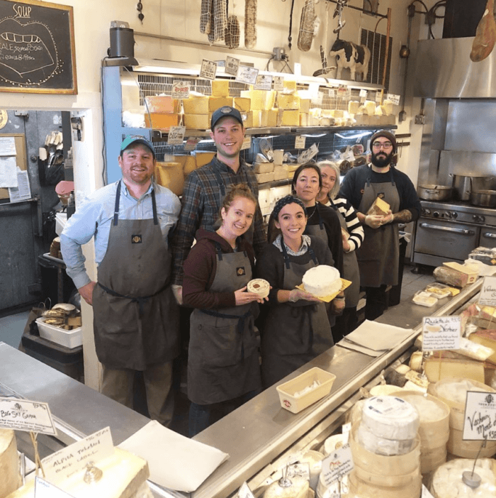 staff with cheese