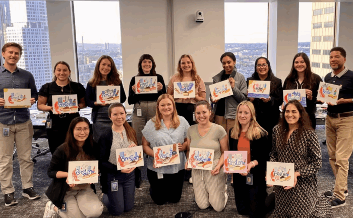 corporate painting workshop